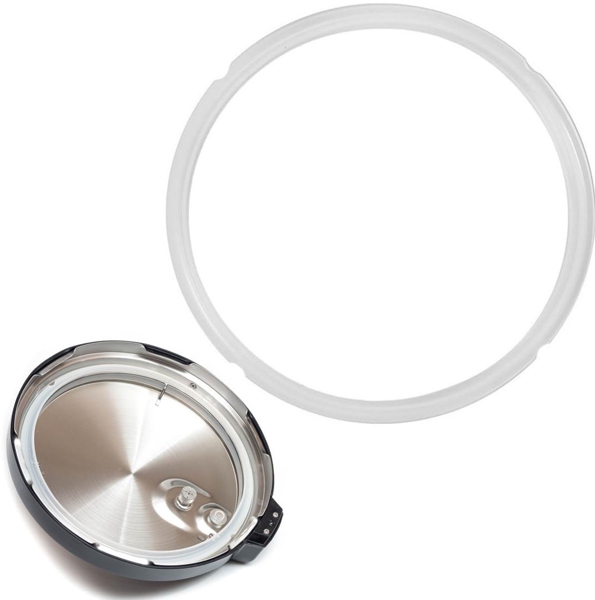 MTTproducts- Vervangingsring Hoogwaardige Silicone - Vervangingsonderdeel - Kookpan - 6 L - Hoge Temperatuur Weerstand - FDA Goedkeuring - Stoompanring