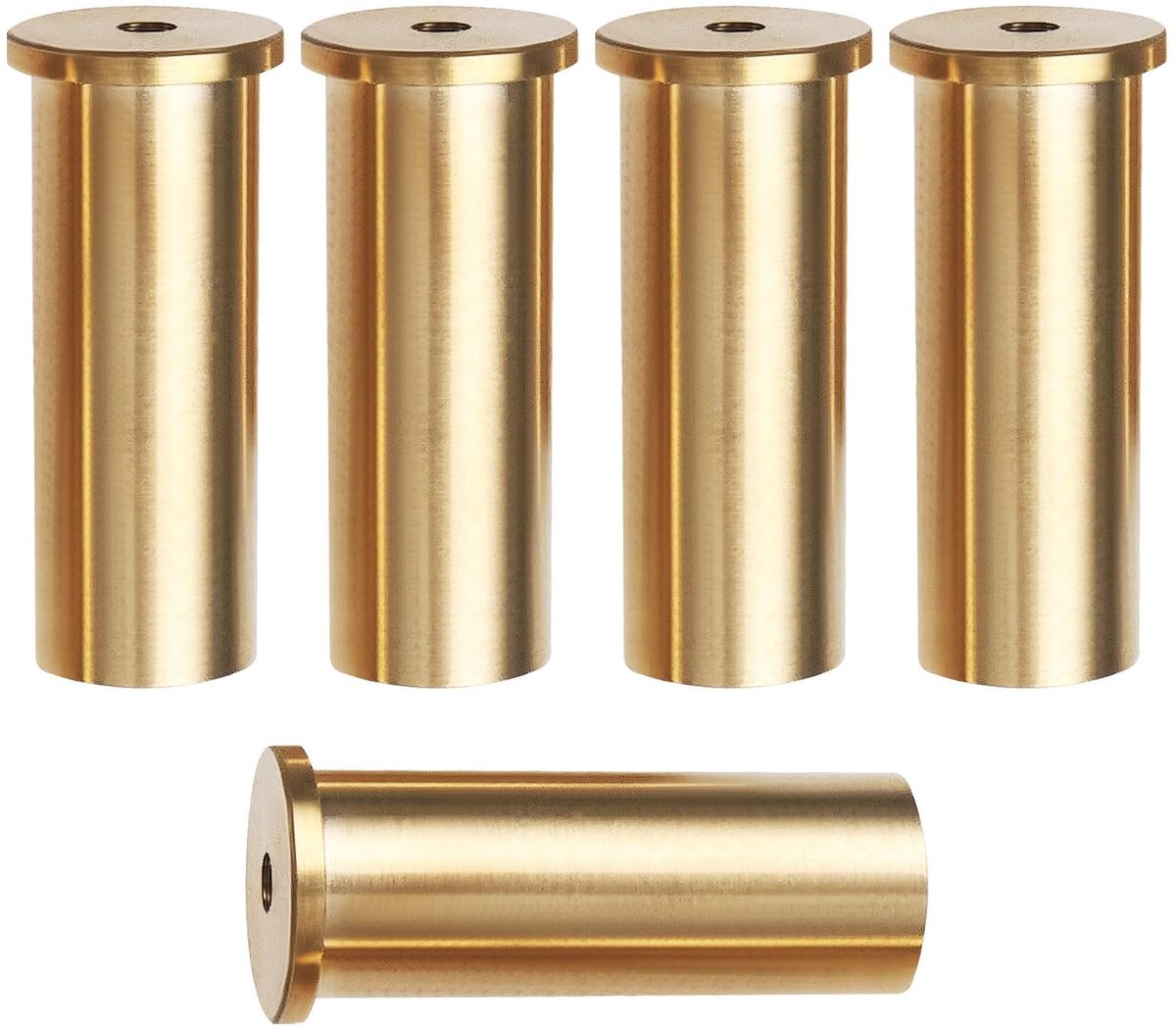 MTTproducts- Golfclub Gewicht 5 Stuks - Messing Gewicht Hoofd - Geschikt voor Stalen Hout/Ijzer - 2g - 8.5 x 6mm - Hoge Duurzaamheid - Gewichtblok
