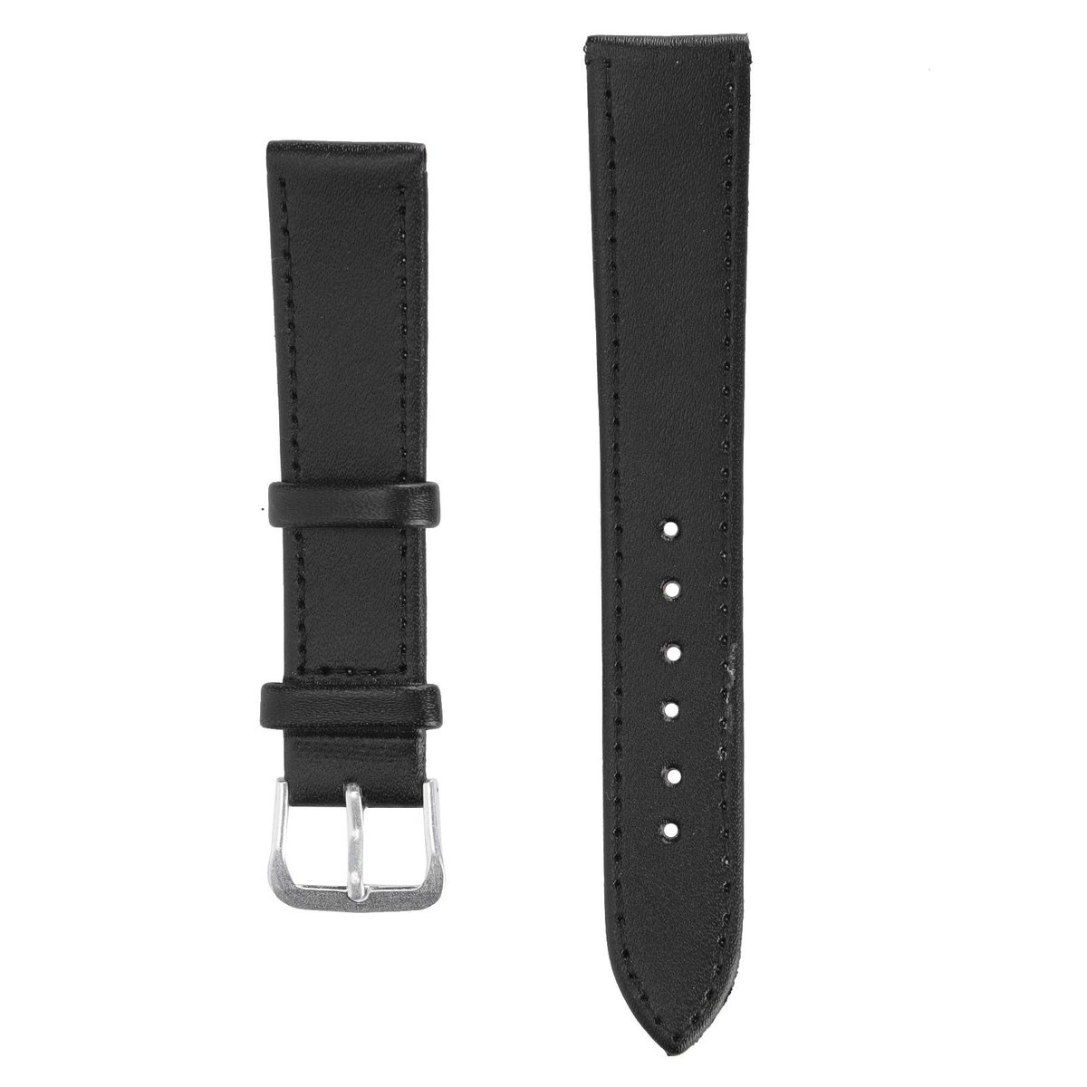 MTTproducts- Horlogeband PU-leer - Comfortabel - Vochtbestendig - Duurzaam - 18mm - Geschikt voor horlogemakers - Horloge