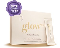 Glow25® Collageen Intensief (30 stuks) - met vitamine C, zink en biotine - collageenhydrolysaat met tripeptiden
