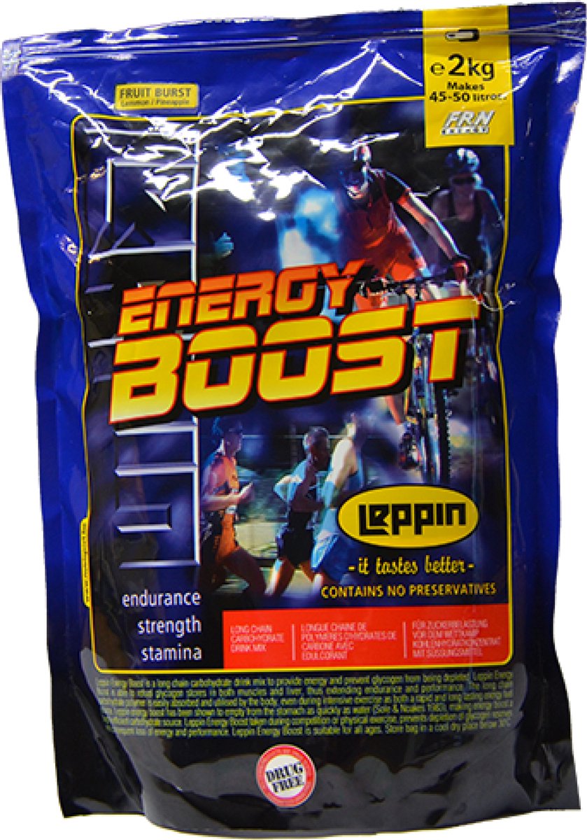 Leppin Sportdrank | Energy Boost 2 kg Lemon