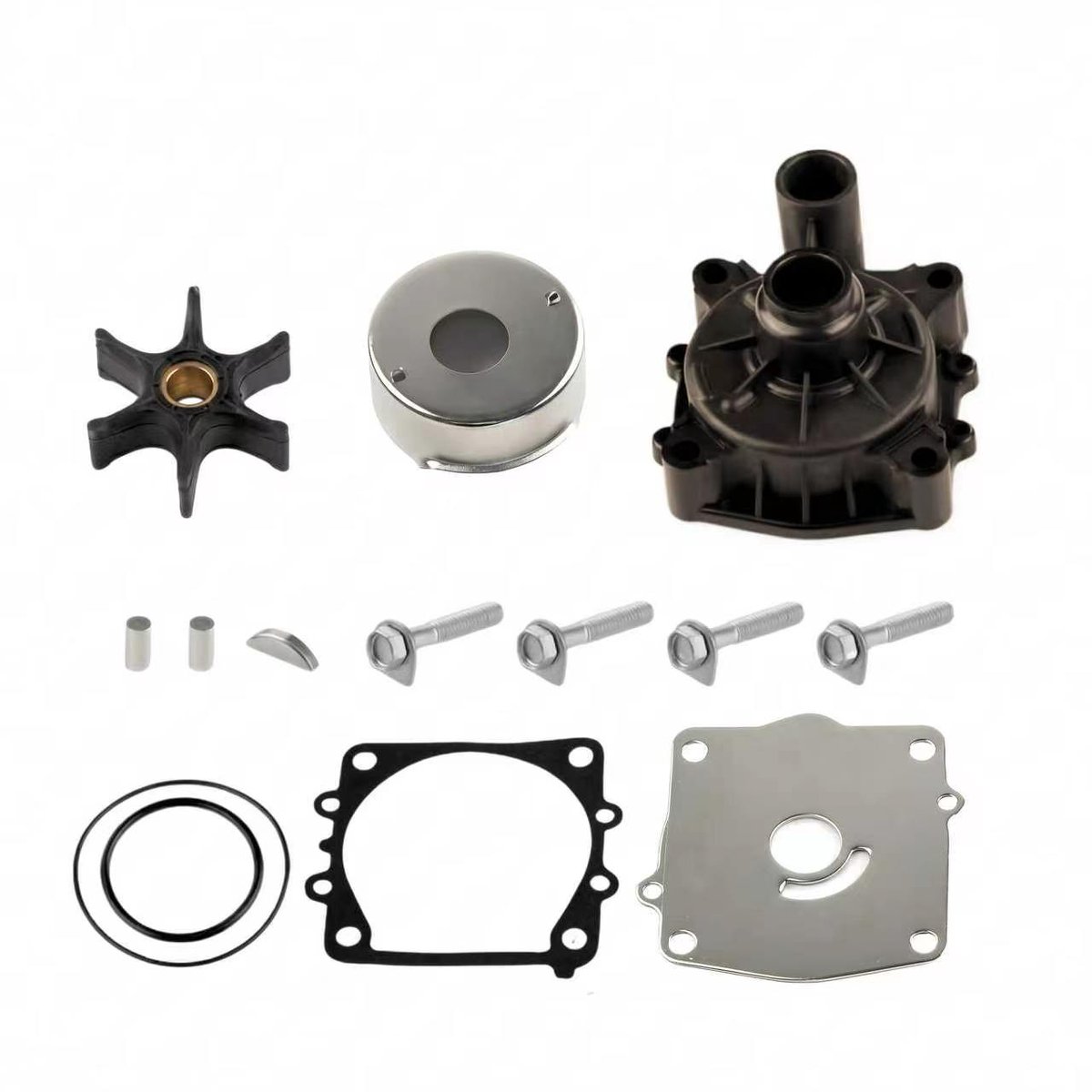 Buitenboordmotoren Water Pomp Impeller - Boottoebehoren - Reparatieset voor de waaier van de waterpomp, compatibel met Yamaha-pompen, - OE: 61A-W0078-A3-00