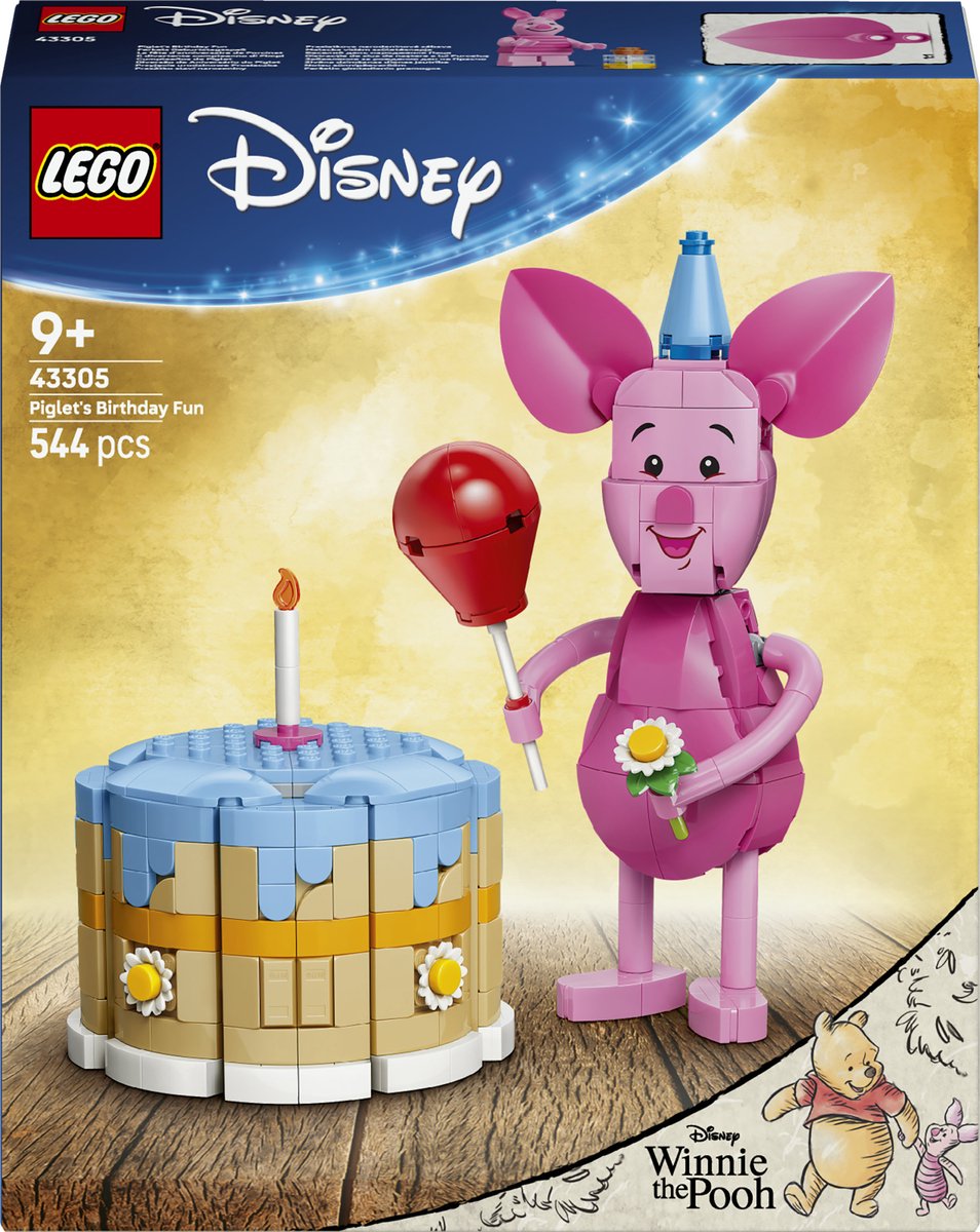 LEGO ǀ Disney Knorretjes Verjaardagsfeest Bouwpakket voor Kinderen en Decoratie 43305