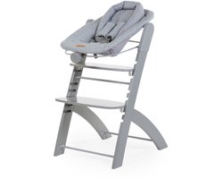 Childhome Newborn Evosit Zitje – Inclusief Jersey Hoes – Verstelbaar – Voor Evosit & Lambda 3 – Grijs