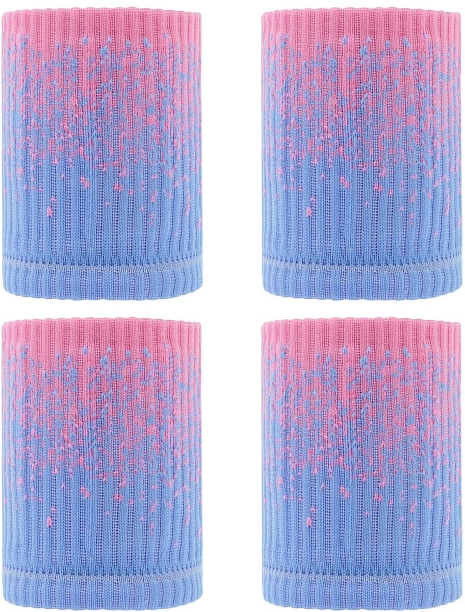 Dailygoods - 2 Paar Zachte Nylon Sportarmbanden voor Diverse Sporten