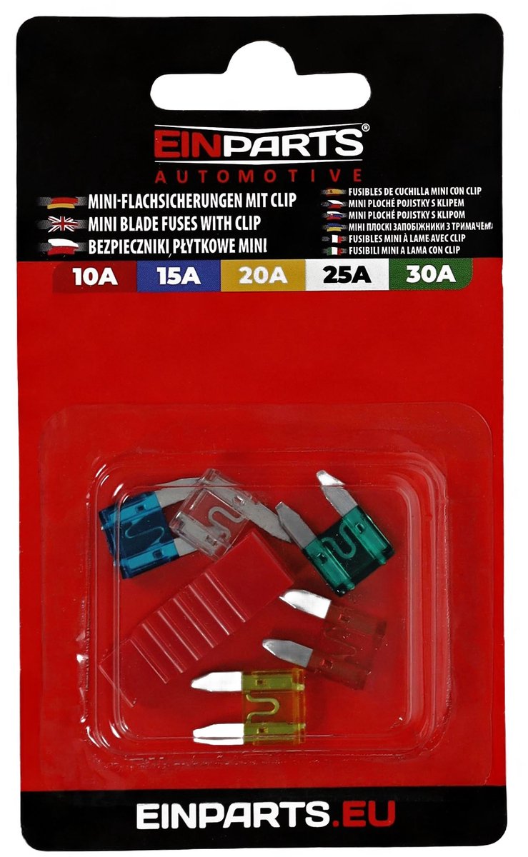 Einparts Automotive Mini Atm Autozekeringen Epfuse30 5 Stuks