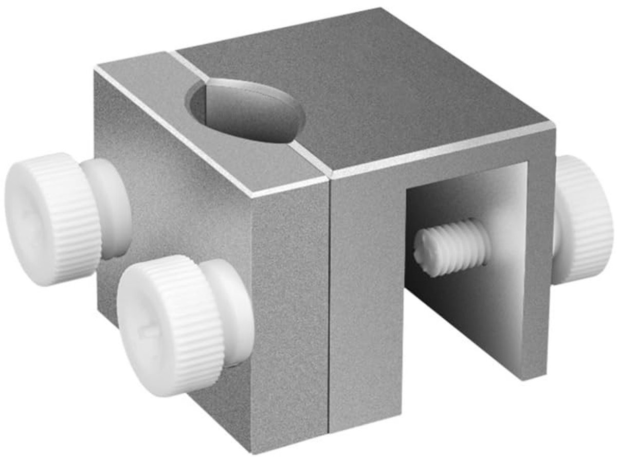 Dailygoods - Cosensi - Aluminium Aquarium Buis Armatuur Houder met Bevestigingsschroeven