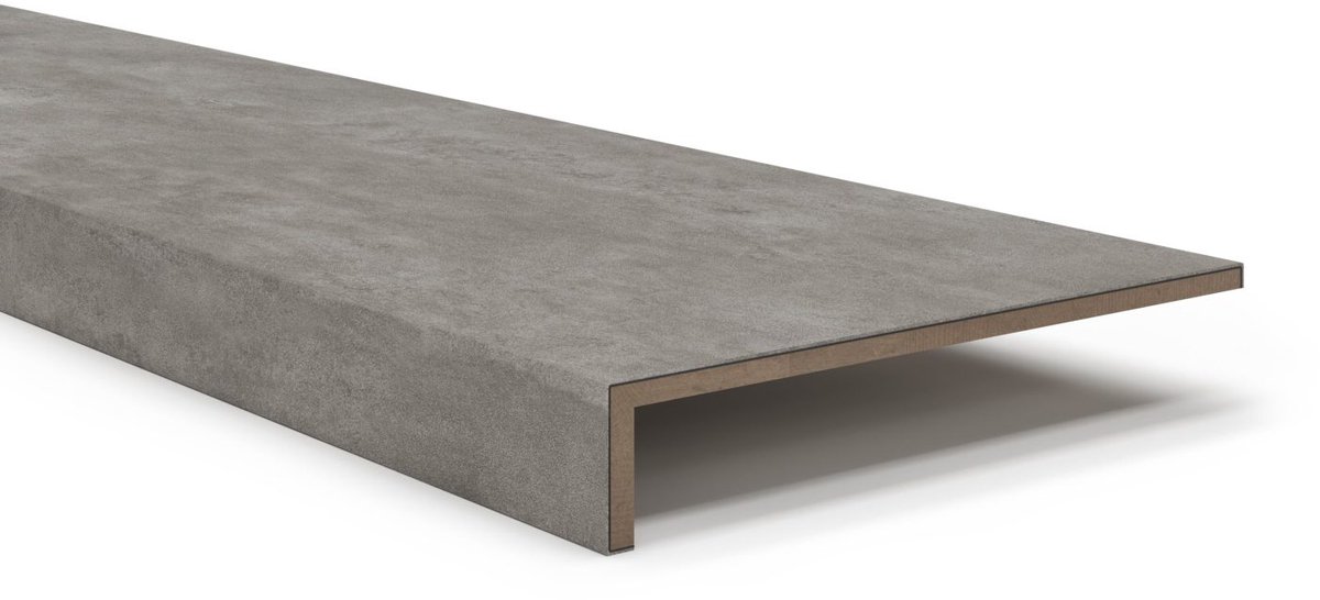 Maestro Opentrapprofiel PVC Mercurius Oak – 1500x56x10 mm | Traprenovatie