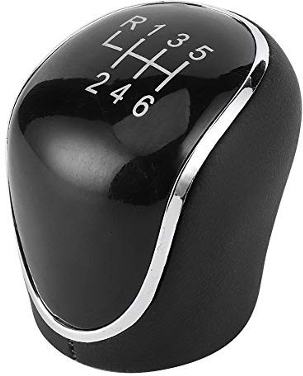 Dailygoods - Dailygoody - Aramox Handbal Versnellingshendel - Automatische Versnellingspook - Glanzende Afwerking - Zwart - 6-snelheden - Geschikt voor Ford C-MAX ..