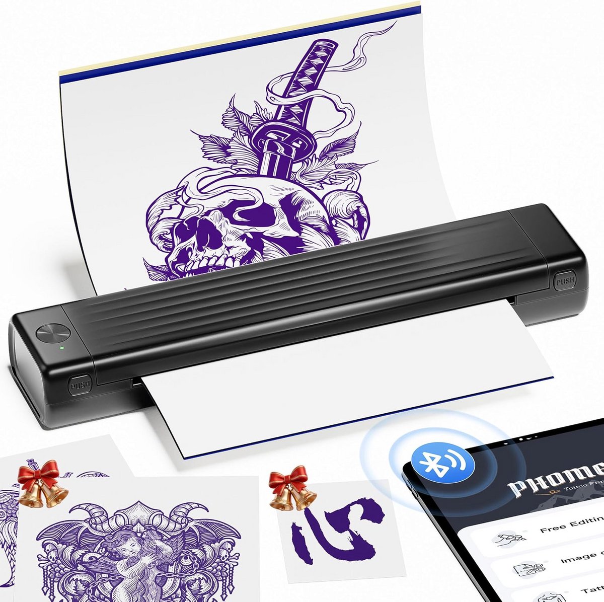 Tattoo Printer - Stencil Printer - Thermal Printer - lijnontwerp