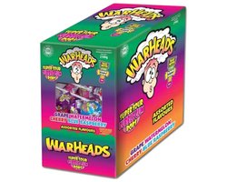 Warheads - Super Sour Bubblegum Pops - 100 pièces
