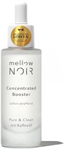 mellow NOIR Concentrated Booster 30ml – onmiddellijk verstevigend - Anti-aging Serum met Hyaluronzuur en Koffieolie – Oog- en Gezichtsserum