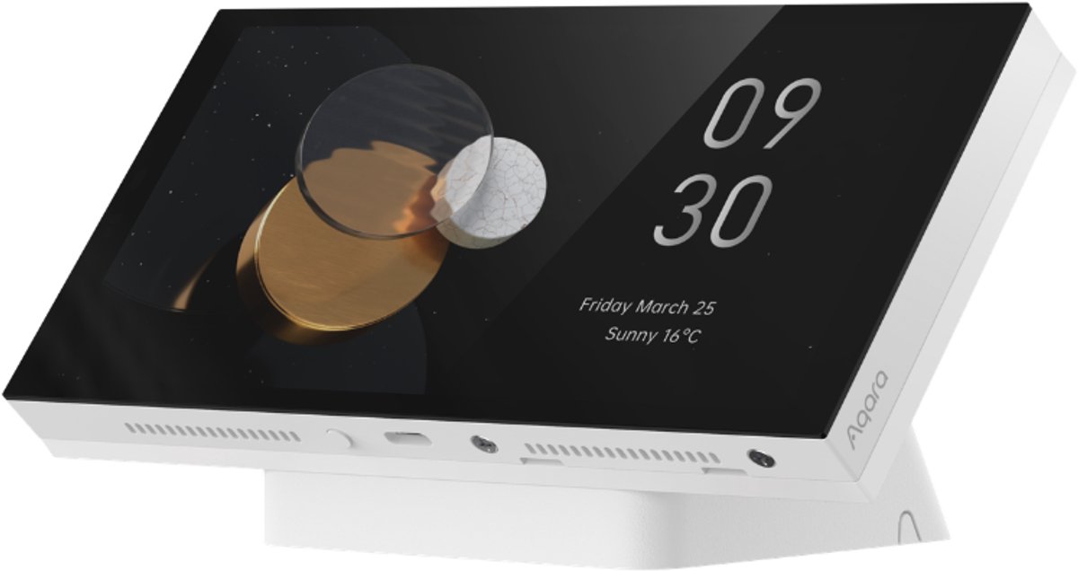 Aqara Panel Hub S1 Plus Zigbee hub met Matter bridge en touchscreen - desktop versie - Apple Home & Alexa