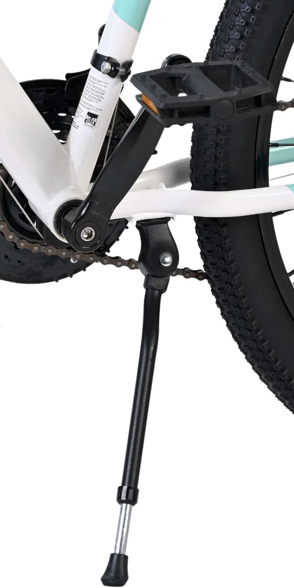 Volare Boost Kinderfiets - 26 inch - 21 speed - Wit/Mintgroen van Volare — afbeelding 3