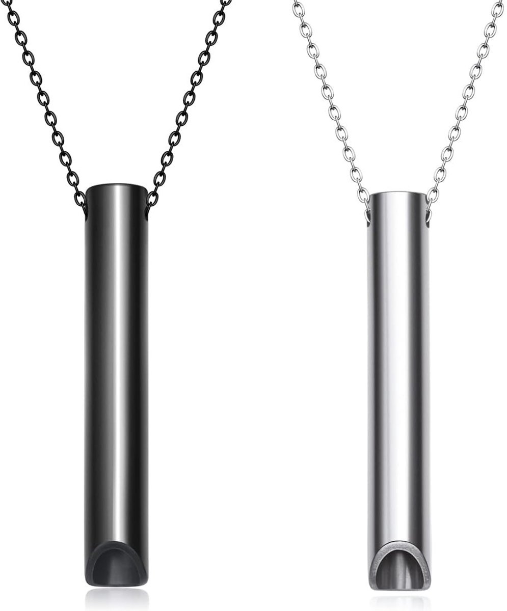 Dailygoods - Dailygoody - Anti-stress-ademketting - Ademhalingsketting - Verlichting van angst - 60 cm - Meditatie - Stressvermindering - Geschikt voor mannen en v...