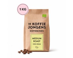 De Koffiejongens - Medium Roast - 100% biologische koffiebonen - 1 kilo