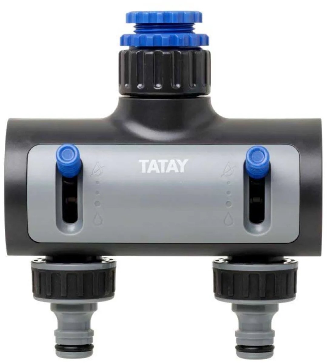 Tatay Premium 2v Kraanadapter Zilver
