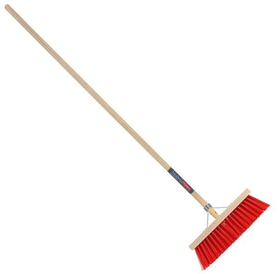 Talen Tools - Bezem - Halfrond - 31 cm - Rood - Compleet van Talen Tools — afbeelding 5