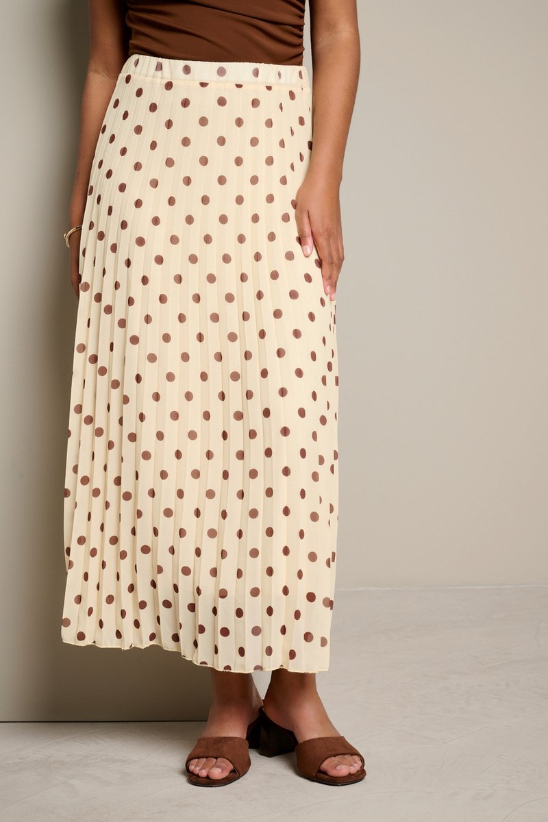 LolaLiza Rok J Dotsplina 07101538 5004 Yellow/choco Dames Maat - M