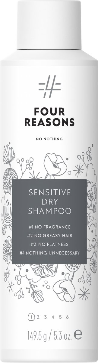Four Reasons No Nothing Sensitive Dry Shampoo 250ml