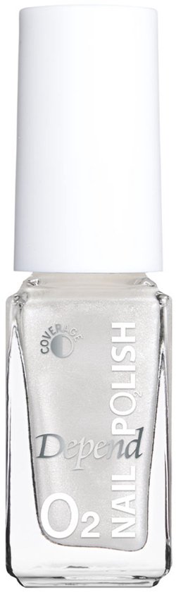 Dependcosmetic | Nagellak | Nailpolish | O2 | wit parelmoer | 840 | 5 ML
