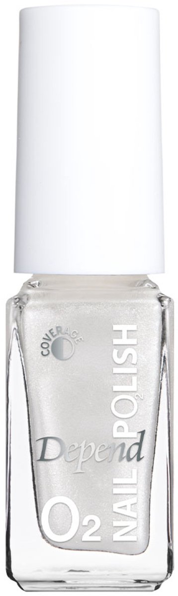 Dependcosmetic | Nagellak | Nailpolish | O2 | wit parelmoer | 840 | 5 ML
