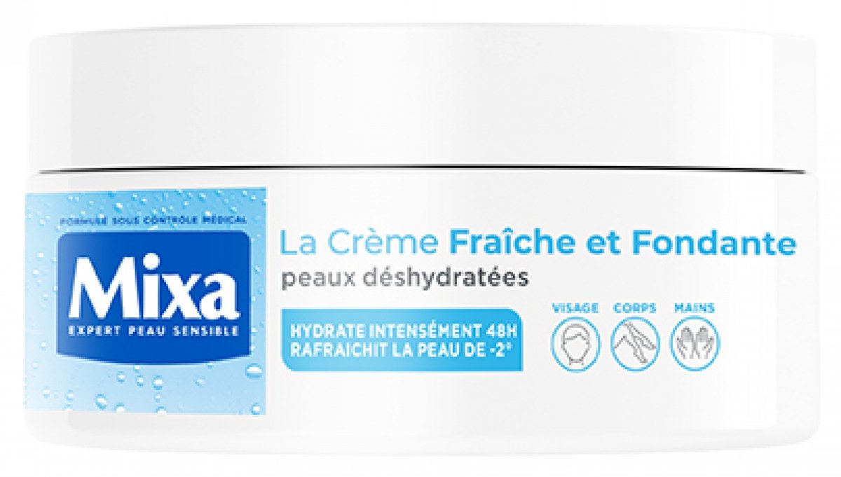 Mixa Verse en Smeltende 24 uur Hydraterende Crème 150 ml