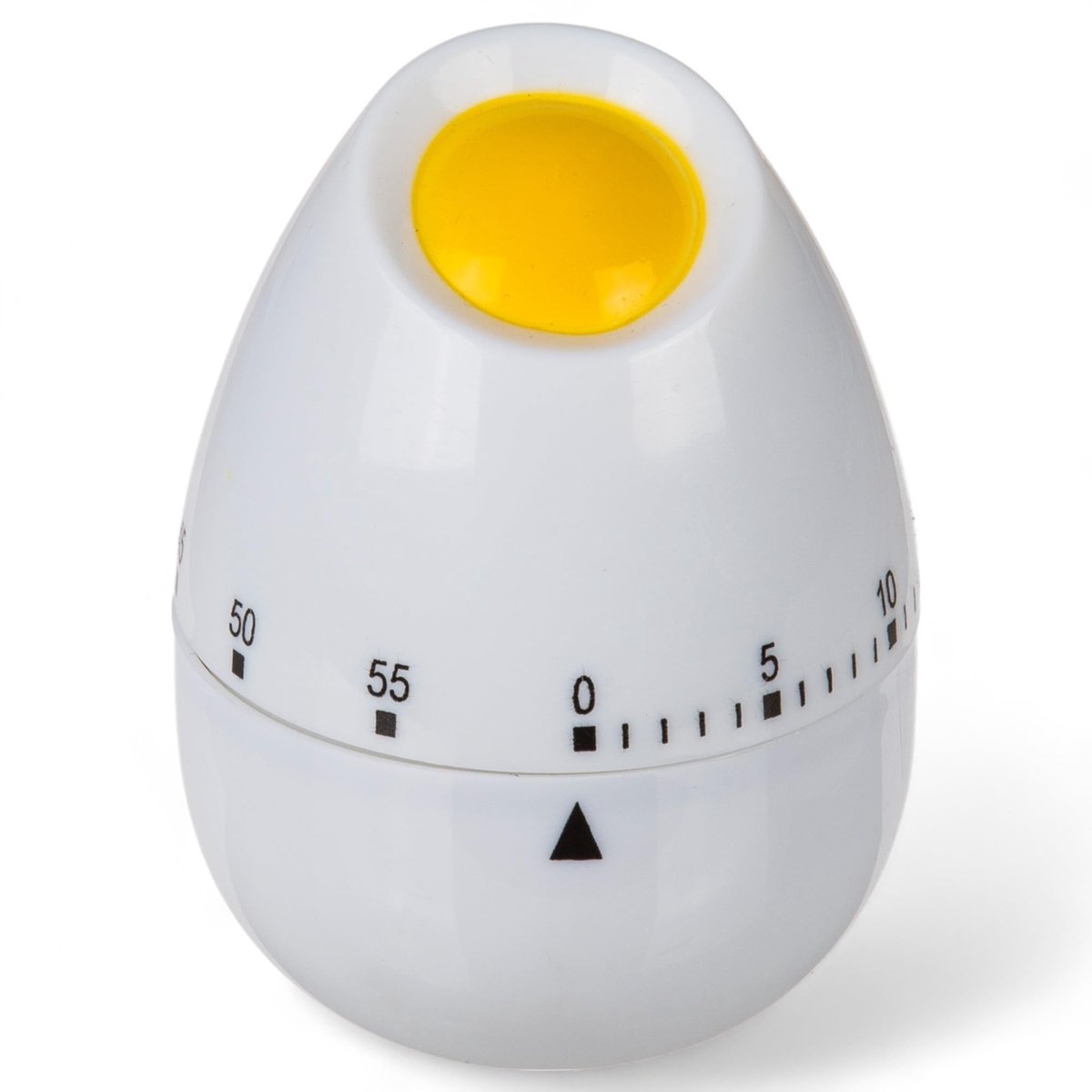 Dailygoods - Dailygoody - Keukentimer - Eierwekker - Mechanisch en nauwkeurig - Ei-vormig - Countdown-timer - Perfect voor koken en bakken - Kunststof
