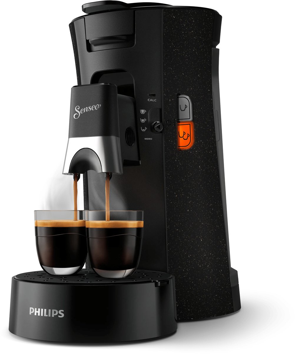 Bol.com Philips Senseo Select Koffiepadmachine CSA240/20 - Keuze uit 1 of 2 Kopjes - Instelbare Intensiteit - Automatische Uitsc... aanbieding