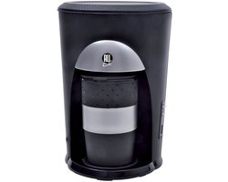 All Ride Koffiezetapparaat 12Volt Auto en Vrachtwagen - Koffiepadmachine voor Koffiepads - Koffiezet Apparaat met Koffiebeker - Auto Accessoiries voor Onderweg - Zwart