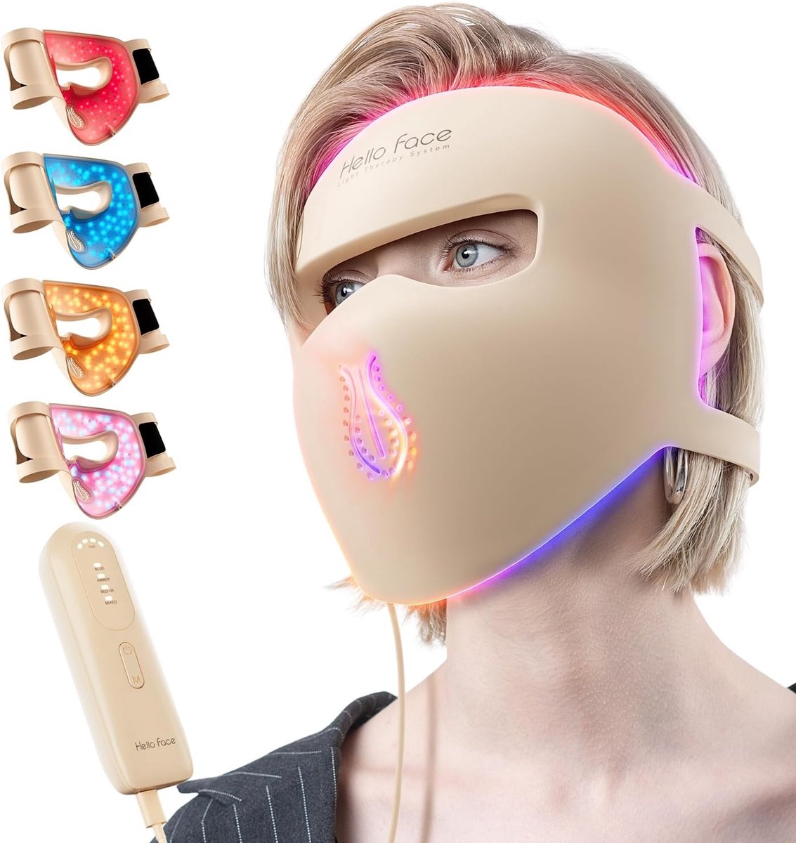 LED Masker- Lichttherapie - LED Gezichtsmasker - Verzorging