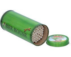 Lifetime Garden Insectenhotel – Bijenhotel – Ø8 x 18 cm – Groen