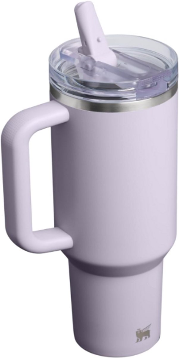 STANLEY Quencher ProTour Flip Straw Tumbler 1.18L (Purple Dust) – Lekvrije Drinkbeker met Rietje & Handvat – Geïsoleerd RVS – BPA-vrij – foto 3