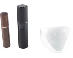 Dailygoods - Koffie-/Theedoseringsset met Keramische Koffiebonenhouder