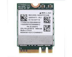 Dual Band 2.4G 5G, NGFF Wireless WIFI Card for Realtek 8822ce 433Mpbs Network