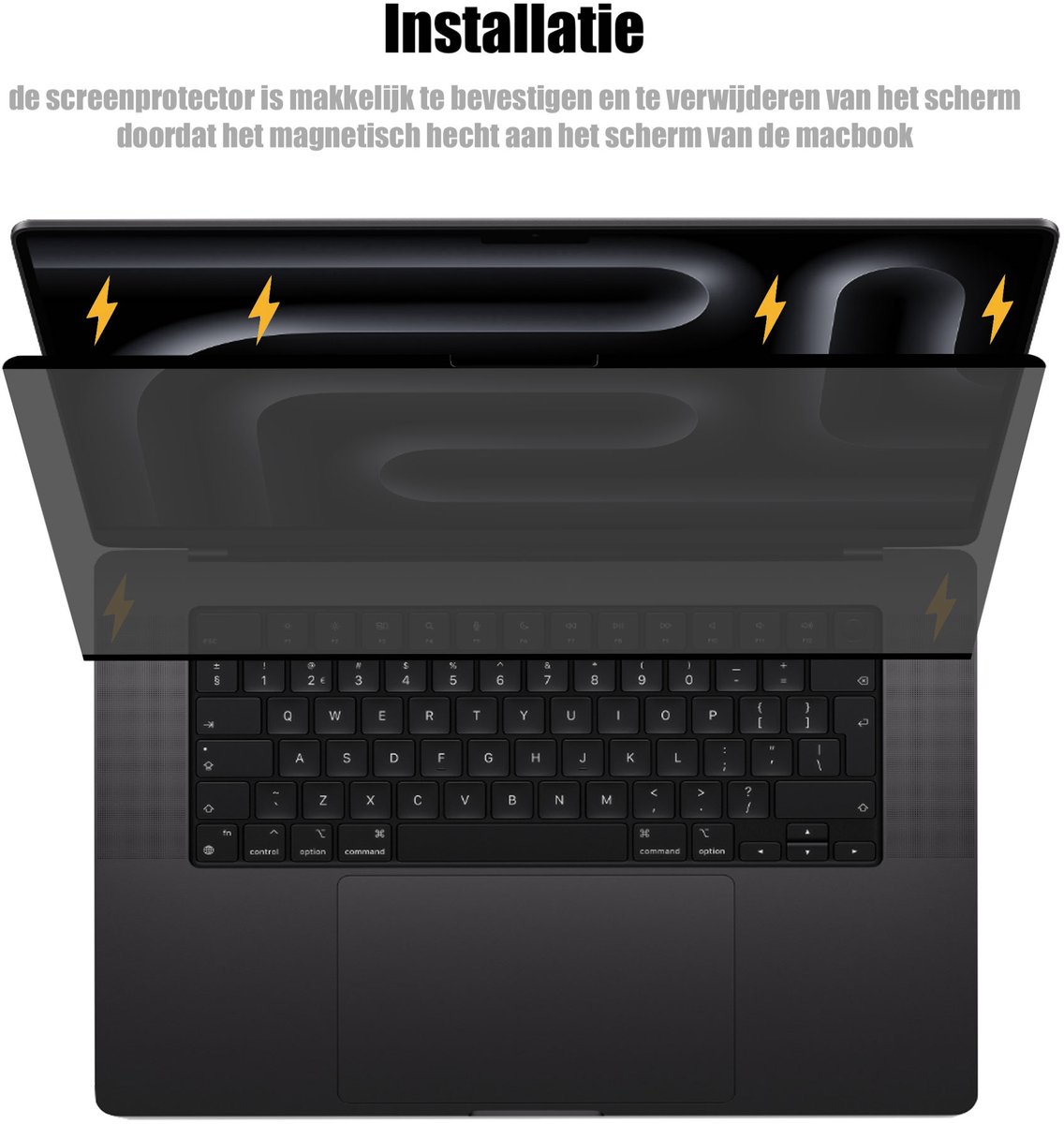 Gehard glas screenprotector 9H MacBook Neo 13 inch - krasbestendig, flinterdun, case friendly, touch responsive - Afbeelding 2