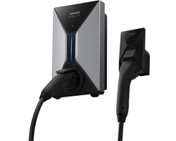 Anker SOLIX V1 Smart EV-lader (stopcontactversie) – 22 kW | 32A | 400V | 3-fase, Slimme app-bediening, Werkt met 99% van de EV's en hybrides