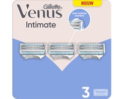 Gillette Venus Intimate voor de intieme zone - 3 Scheermesjes