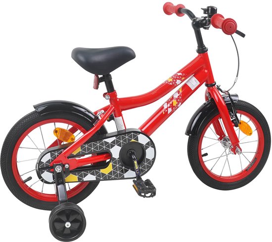 vidaXL - Kinderfiets - 16 - Inch - voor - 4-6 - jaar - oud - Rood van VidaXL — afbeelding 4