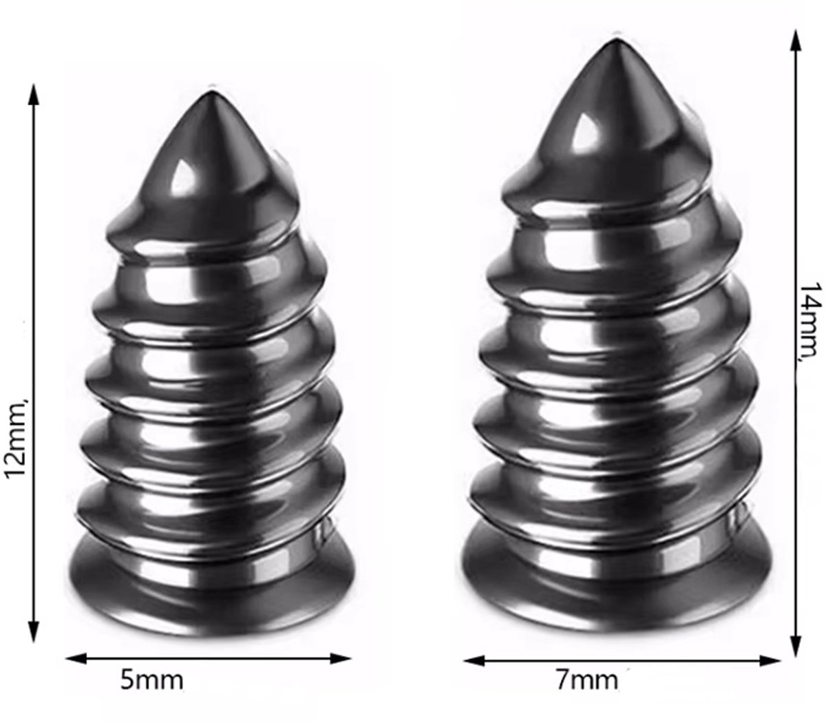 Actie4you® - 20x Rubberen Bandenreparatiespijkers - Vacuüm Bandenreparatie Set - Bandenpunctie Nagels - 2 Maten – Autoband Reparatie - Voor Auto & Motor thumbnail 6