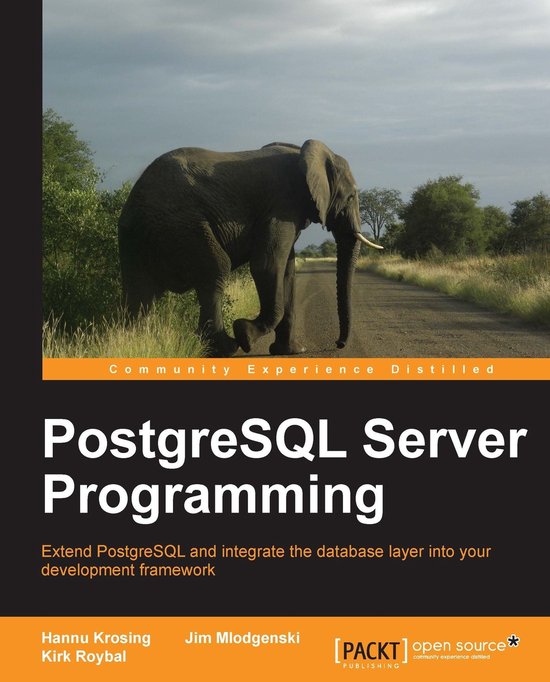PostgreSQL Server Programming - cover