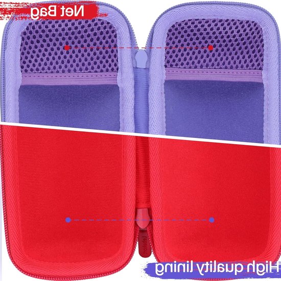 Duurzame Hard Case voor Waterdichte Draagbare Bluetooth Speaker - Bescherming en Stijl voor JBL Flip 7/6/5/4, Aardetinten en Paars — afbeelding 3