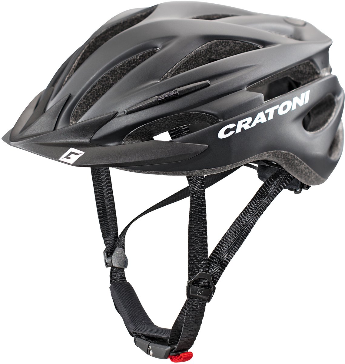 Cratoni Pacer fietshelm - Mat Zwart - L