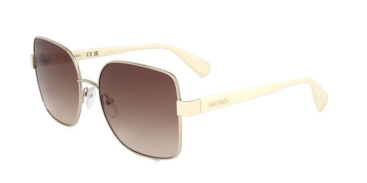 Max&co. MO0061 Gold 57/18/140 WOMAN Zonnebrillen