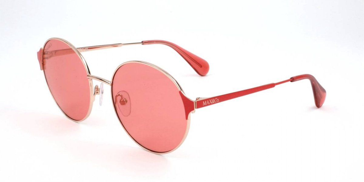 Max&co. MO0073 Shiny rose gold 54/19/140 WOMAN Zonnebrillen