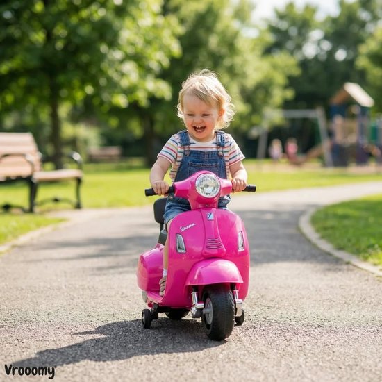 Vespa GTS - Elektrische Scooter 6V - voor Kinderen - tot 3 jaar - Roze van Vespa — afbeelding 4