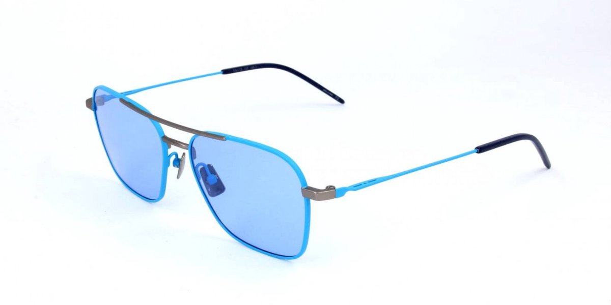 Italia Independent I I IGOR 0308 SUPER THIN Sky led/gunmetal 54/15/145 MAN Zonnebrillen