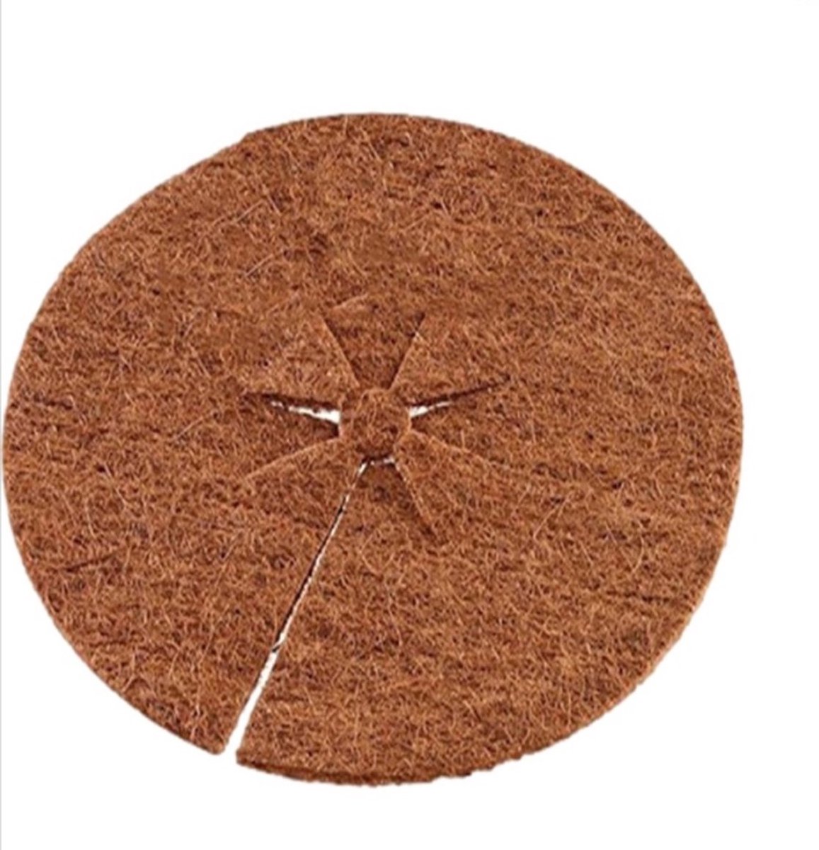 Scoby - Planten Cover Kokos - Kokosvezel Mulch Mat - Aarde Afdekking - Plantbescherming Cover - Tuin Mulch Schijf - 35 cm - Bruin