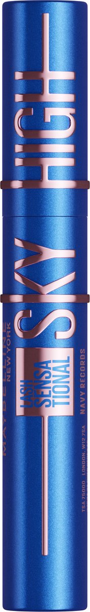 Maybelline New York Lash Sensational Sky High Navy Blue Mascara - Eindeloze lengte en volume - Flexibel borsteltje - Donkerblauw