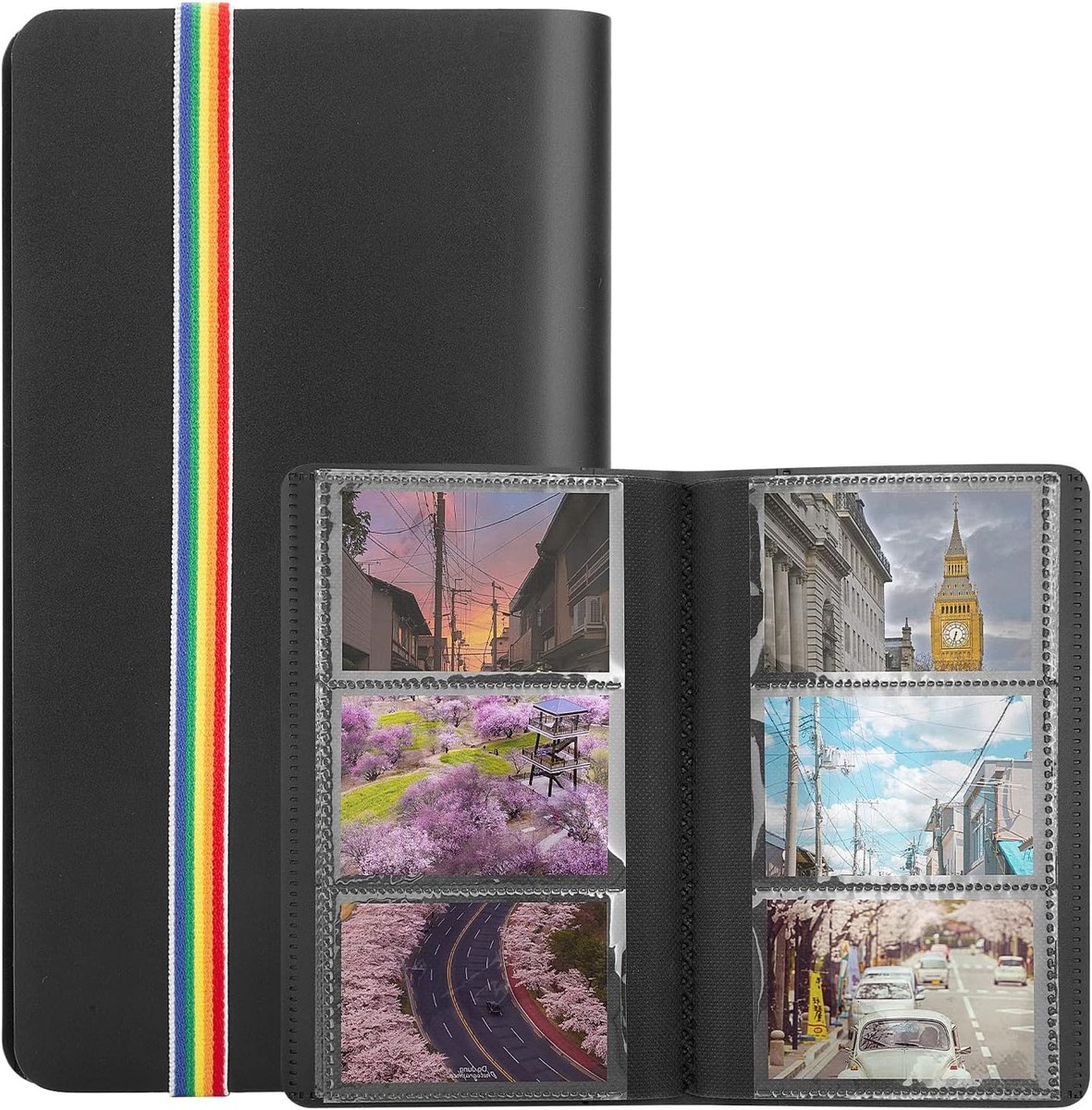 Fotoalbum met 108 Pockets voor Fujifilm Instax Mini, Kodak en Polaroid - Compact en Duurzaam voor 3 Inch Foto's